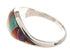 Silver And Multicolor Southwest Ring Jewelry Size 6-3/4 IS60022